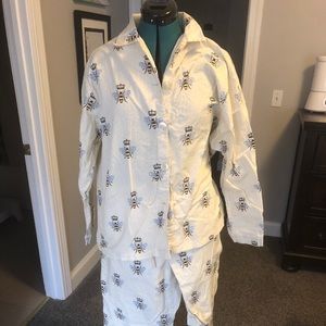 Olive & Cocoa Queen Bee Pajamas size L